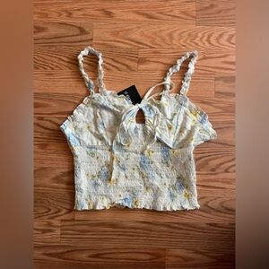 Forever 21 Floral Crop Top